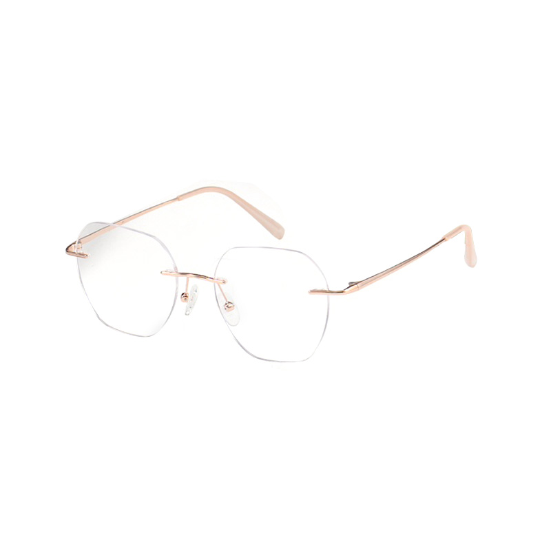 H5262 Lunettes presbytes anti-lumière bleue élégantes sans monture