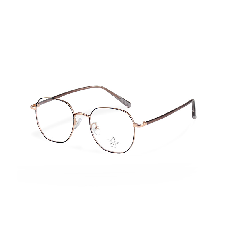 8716 Lunettes anti-lumière bleues à monture métallique pour adultes