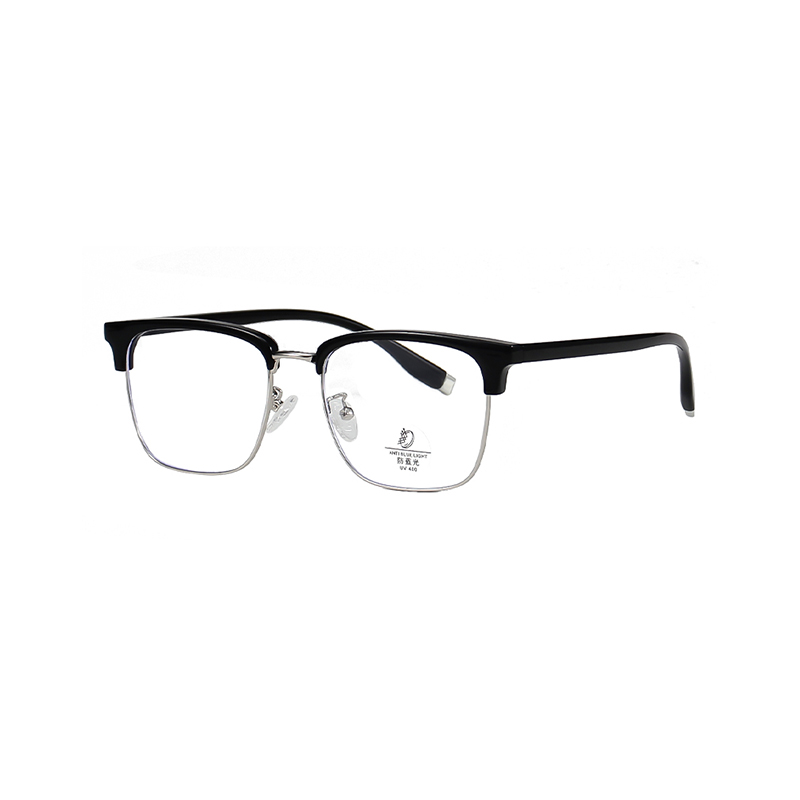 H6606 Browline Design Lunettes unisexes à lumière semi-bleue